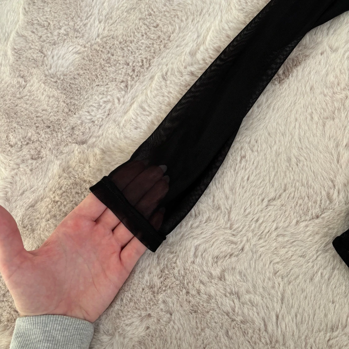 Svart långärmad body från In Vogue Paris - 2