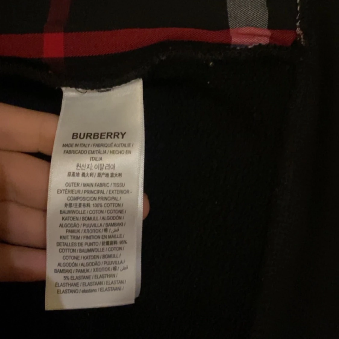 Svart hoodie från Burberry - 3