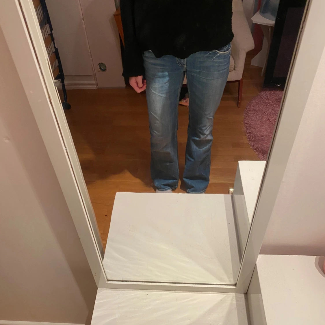 Lågmidjade jeans - 2