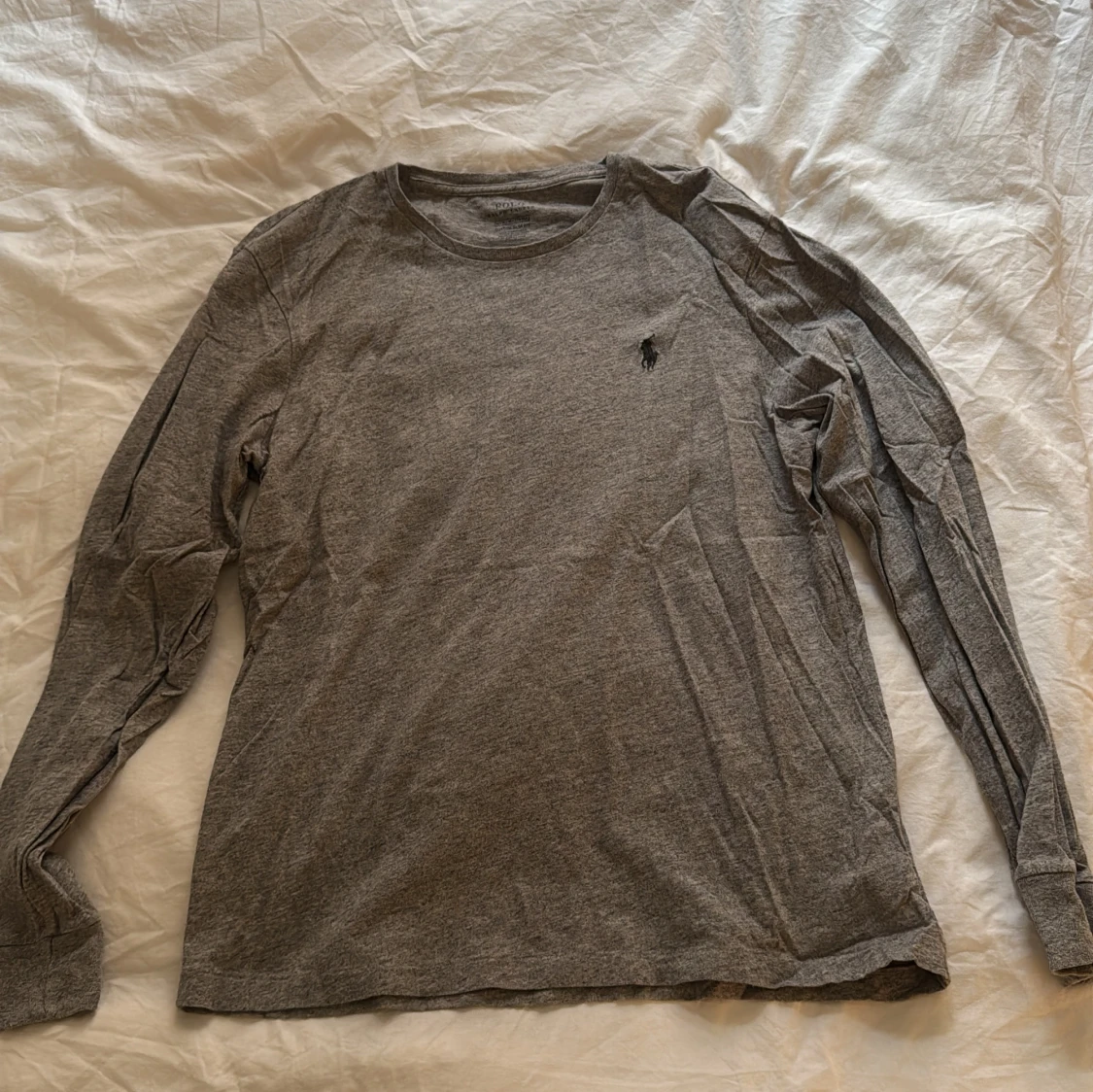 Grå långärmad tröja från Polo Ralph Lauren