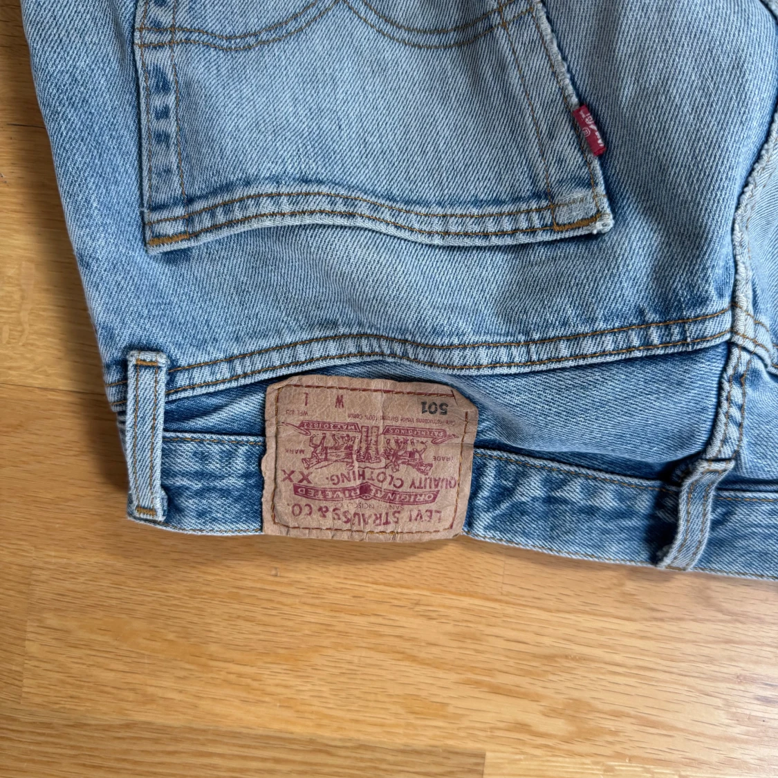 Levis 501 jeans med fransar - 3