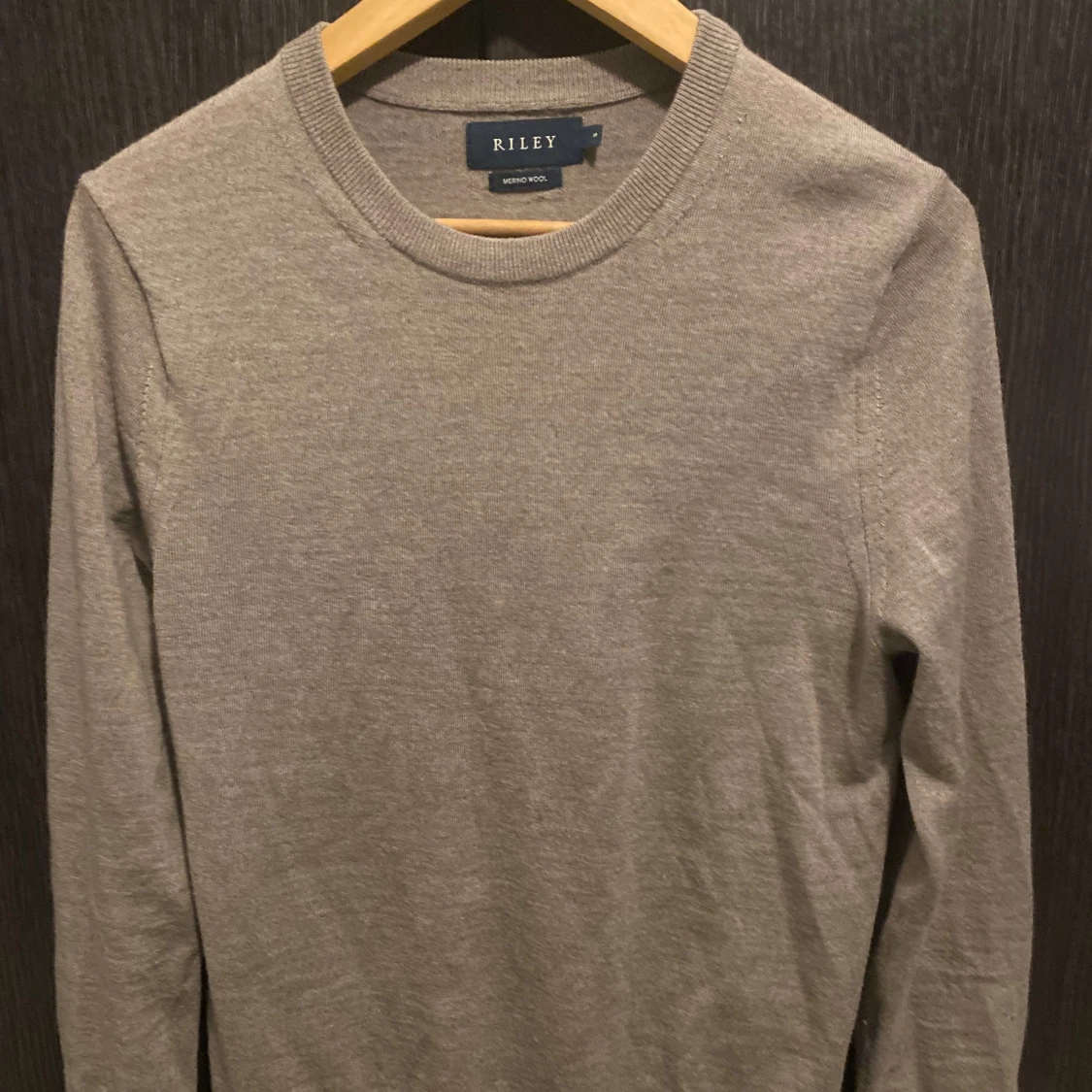 Beige merinoulltröja från Riley - 2