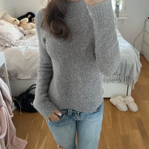 Grå stickad tröja - Superfin och knappt använd 💓
