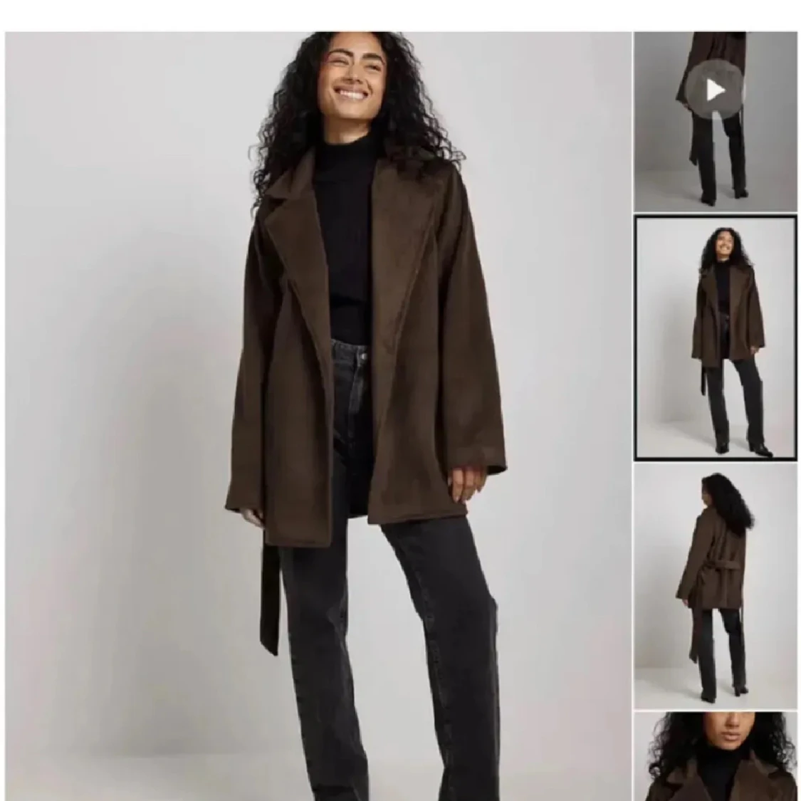 Brun kappa från NA-KD - 91