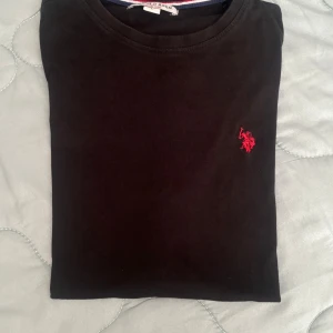 Svart t-shirt från Ralph Lauren - Säljer en snygg svart t-shirt från Ralph Lauren i bra skick. 