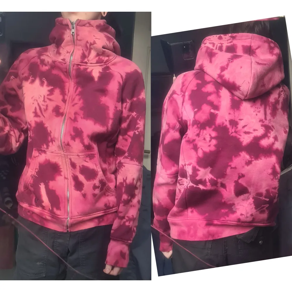 Nyskick men gammal, nyblekt, nice kvalitet. 60% bomull 40% polyester. Längd: 67 ärmlängd: 76 midjevidd: 53.. Hupparit & Collegepaidat.