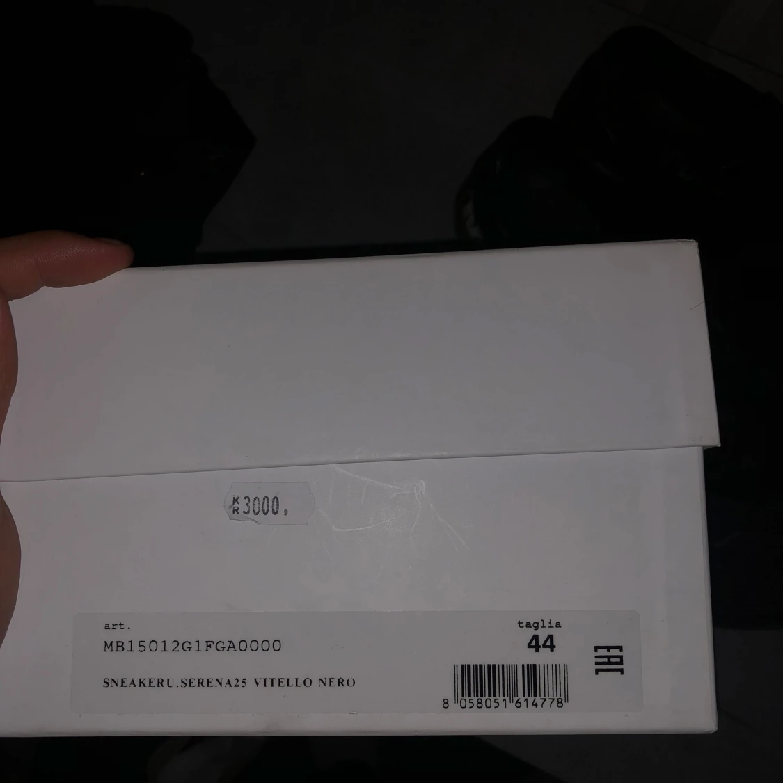 Svarta sneakers från Moschino - 91