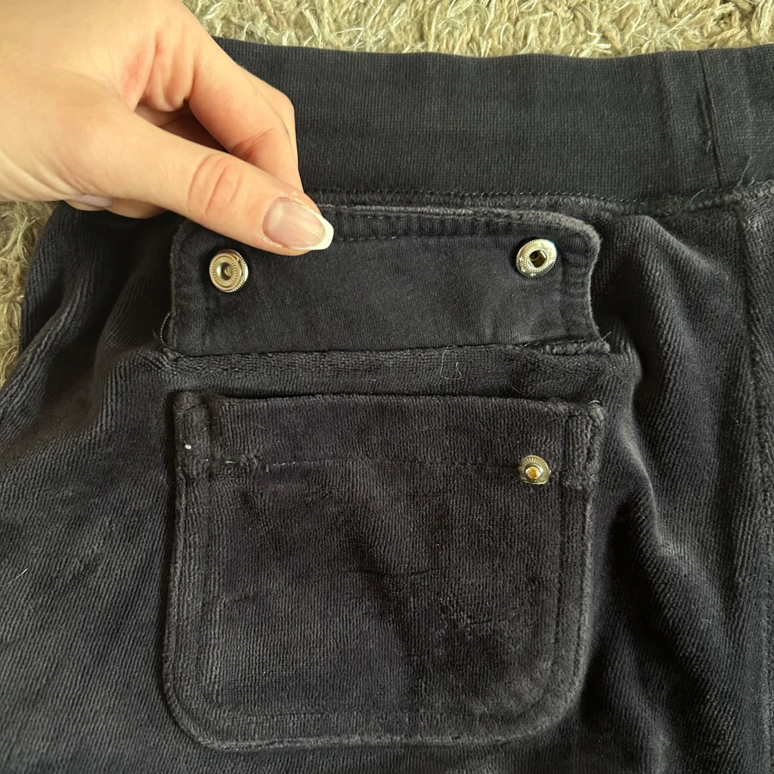 Mörkblå mjukisbyxor från Juicy Couture - 4