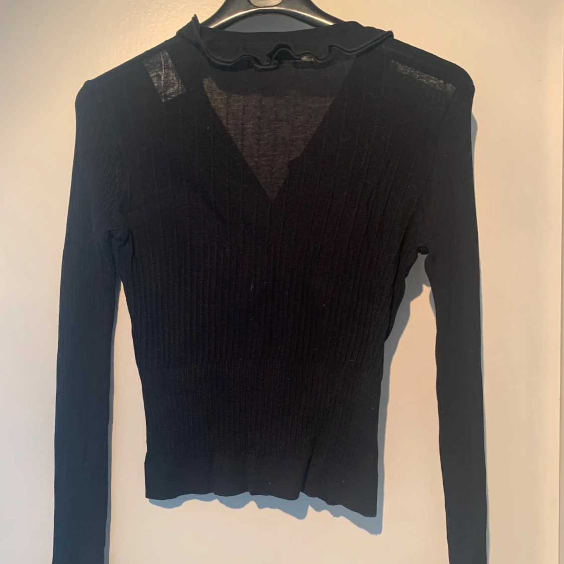 Svart ribbad kofta från Anne Fontaine - 2