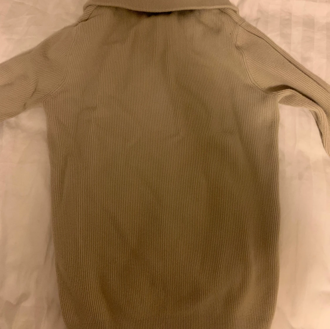 Beige ribbad tröja från Only & Sons - 2