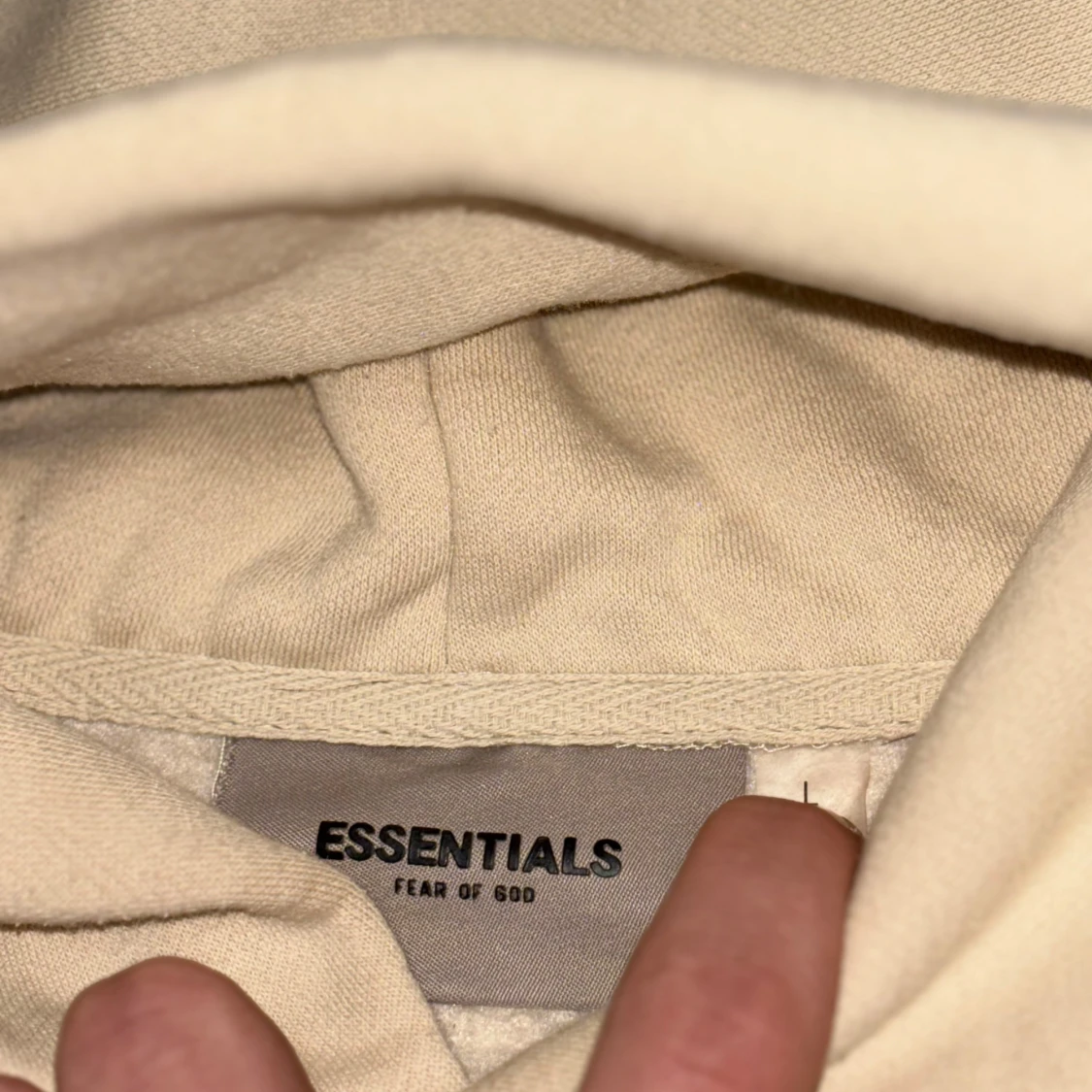 Beige hoodie Essentials Fear of God - 2