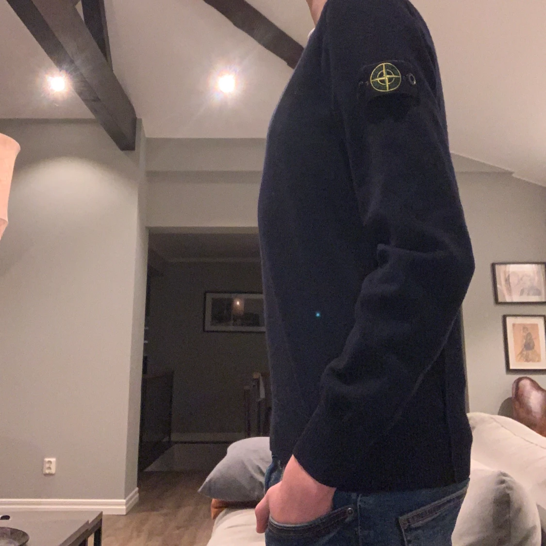 Svart tröja från Stone Island Junior - 1