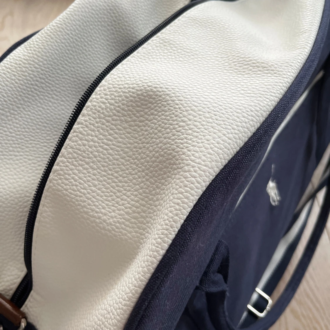 Blå och vit axelväska från Ralph Lauren - 2