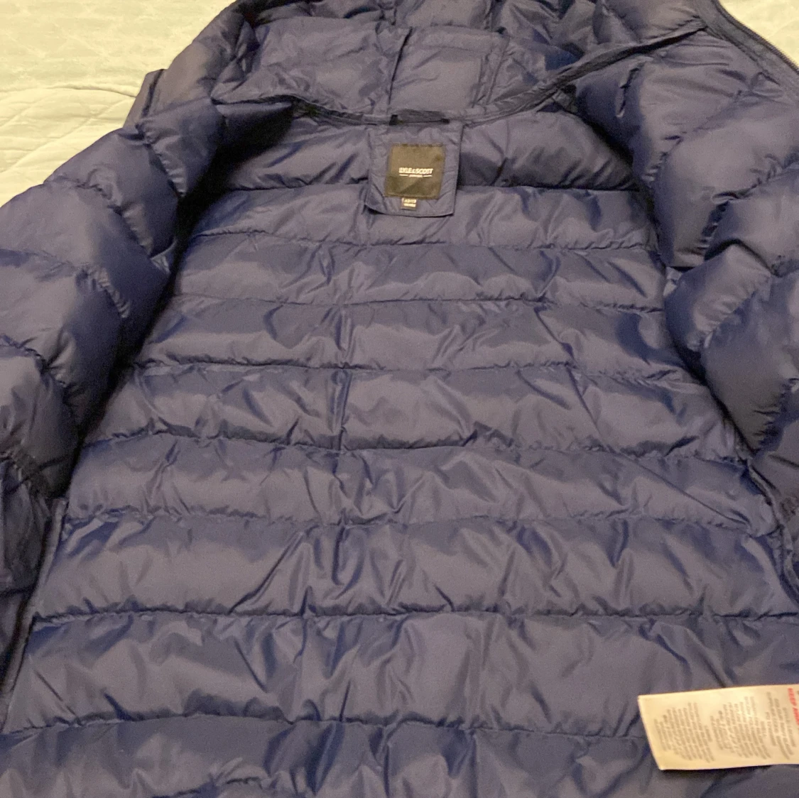 Mörkblå light puffer  från Lyle & Scott - 92