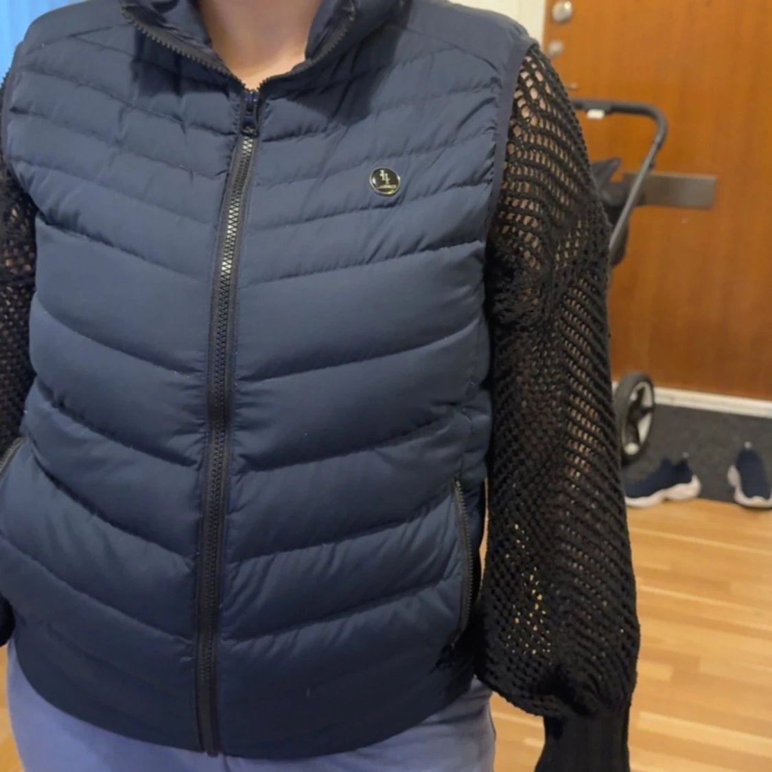 Mörkblå dunväst - 93