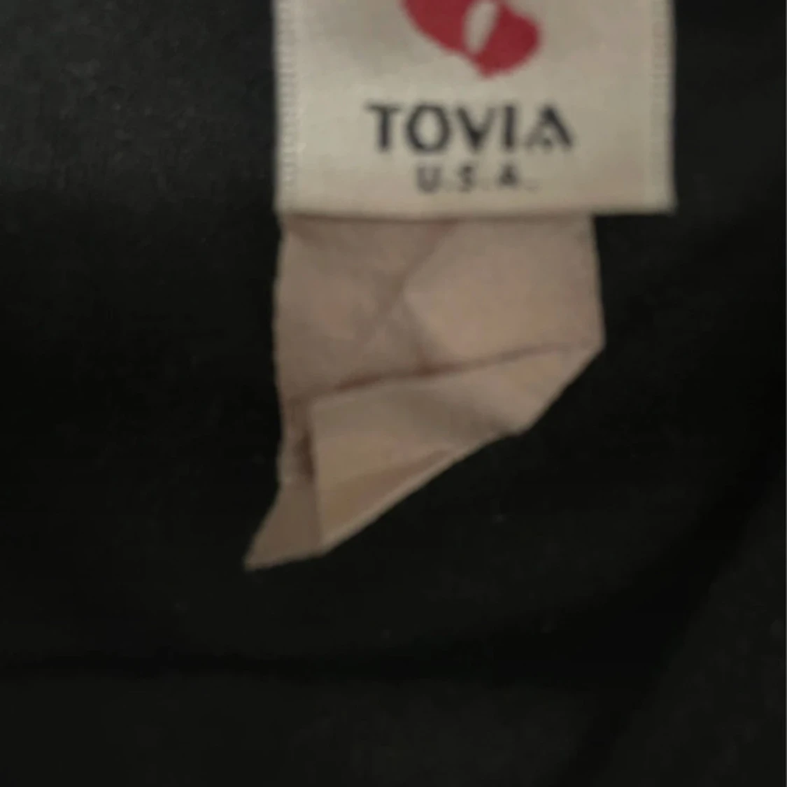 Vintage Glitter Svart Blus - 91