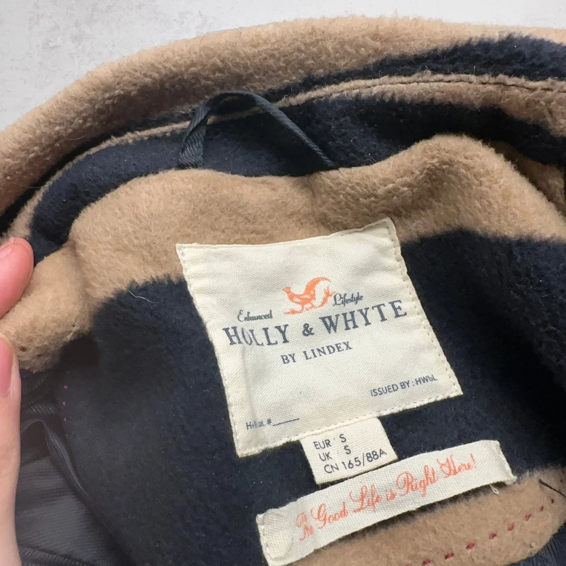 Randig kappa från Holly & Whyte - 90