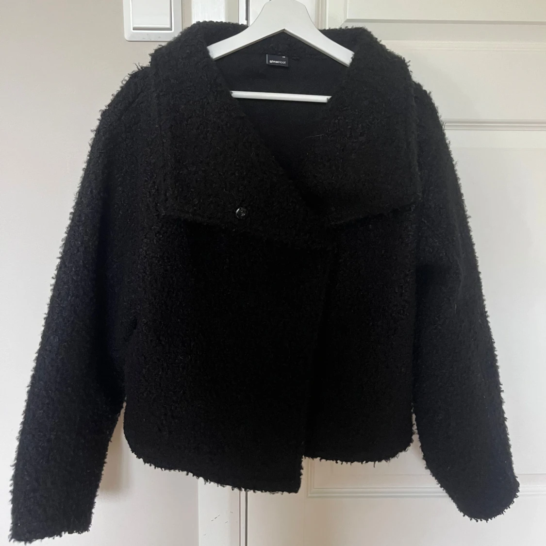 Svart teddyjacka - 91