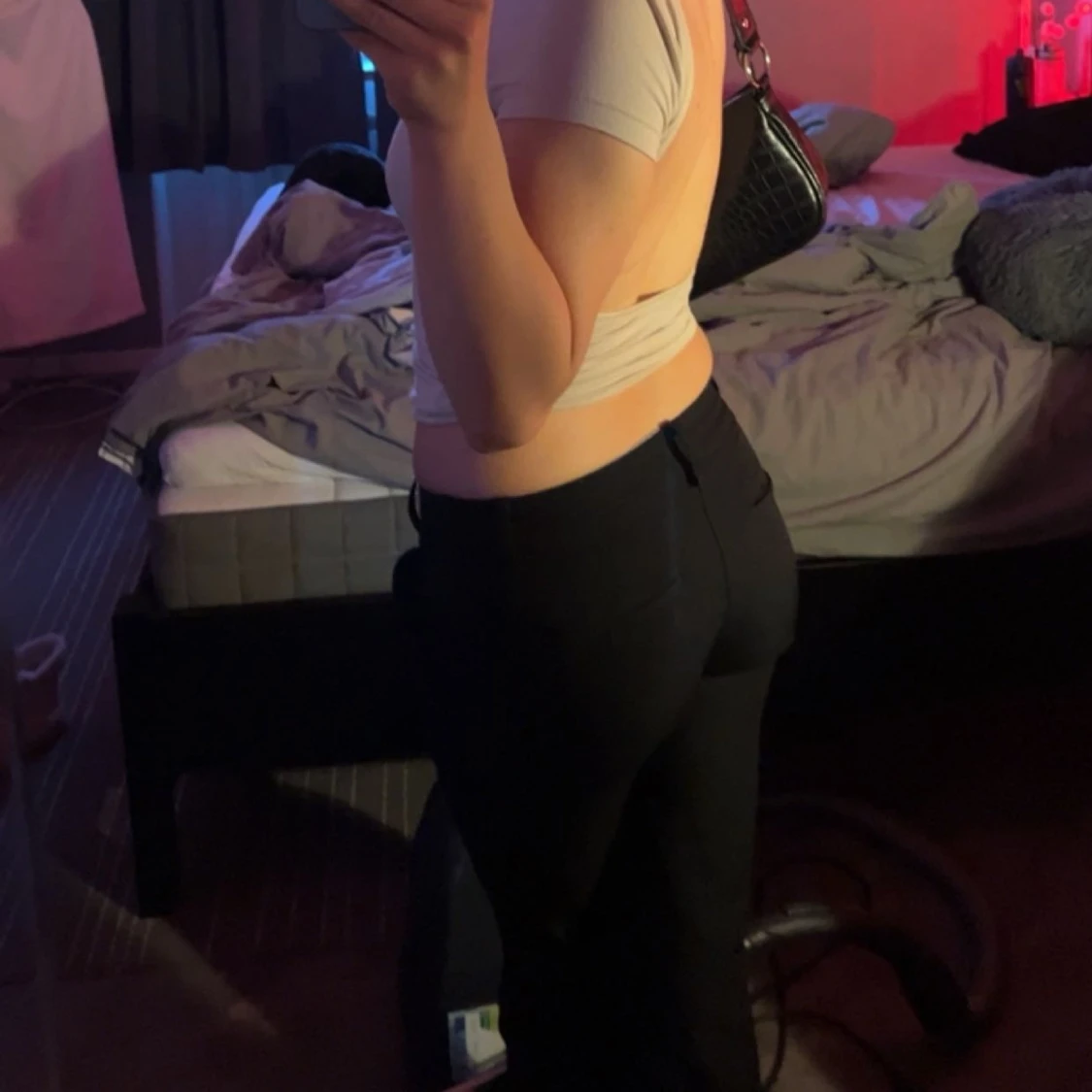 Lågmidjade kostymbyxor - 92