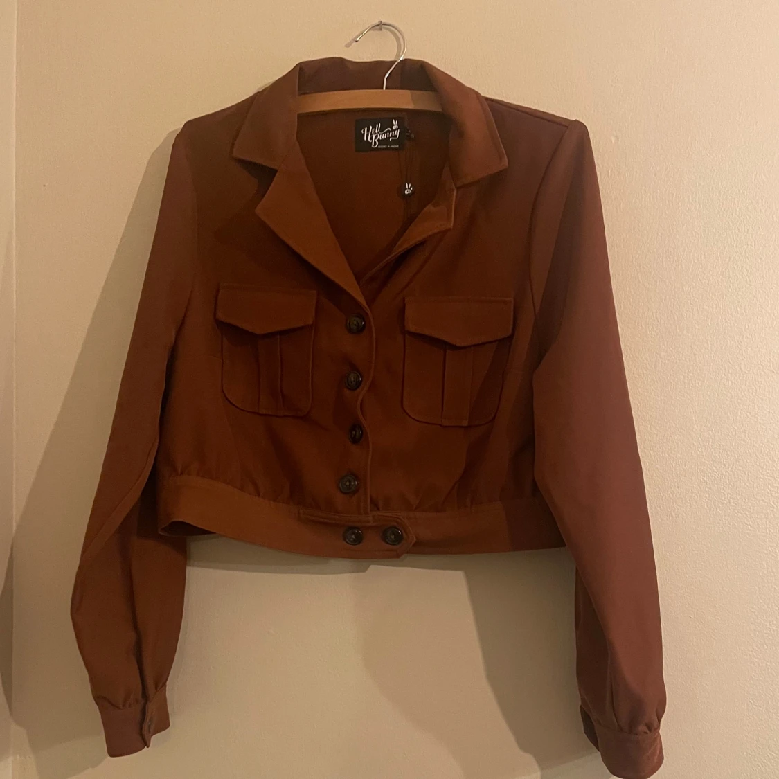 Lång ärmad skjort väst