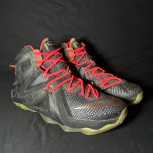 Säljer ett par Nike Lebron 12 Elite Basketskor. Bra skick, köpta i USA nånstans mellan 2013-15 Size 10 US/EU 44 Nike Lebron 12 Elite ’724559-091’