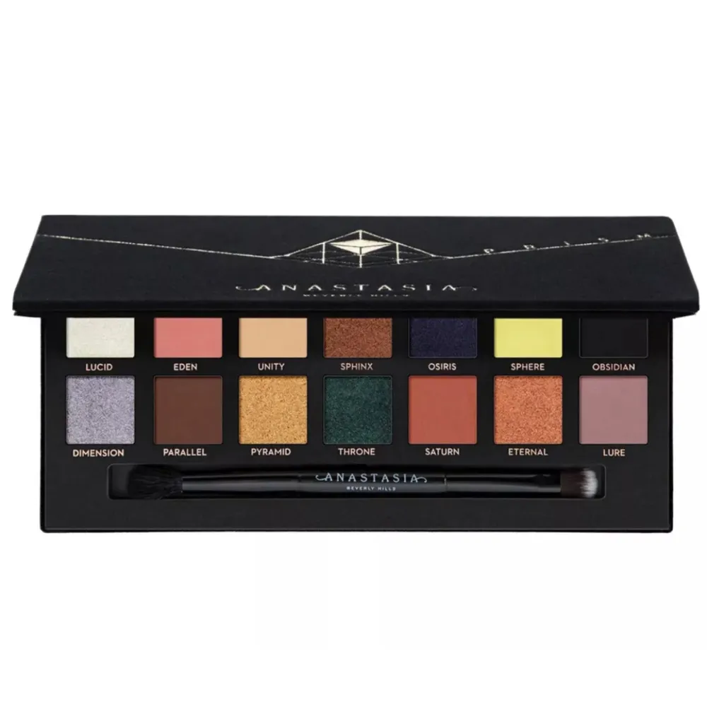 Anastasia Beverly Hills Prism Eyeshadow Palette Sparsamt använd med rena borstar.  Nypris: 629:-. Skönhet.