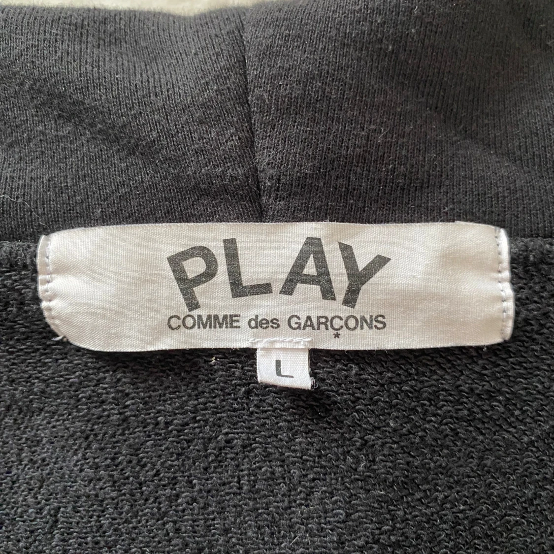 Play comme des garcons zip hoodie - 3