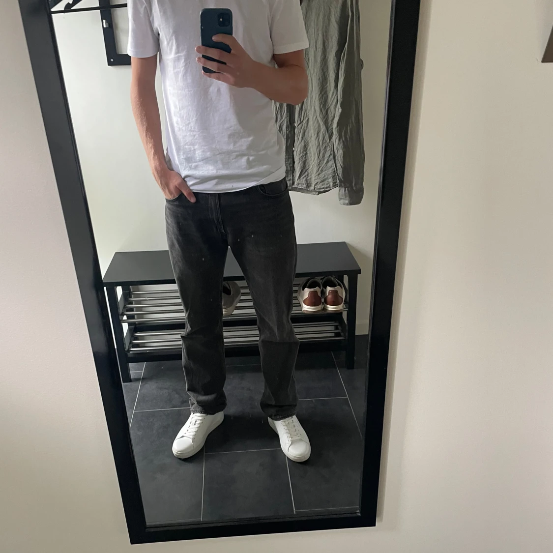 Svarta Levis Jeans - 92