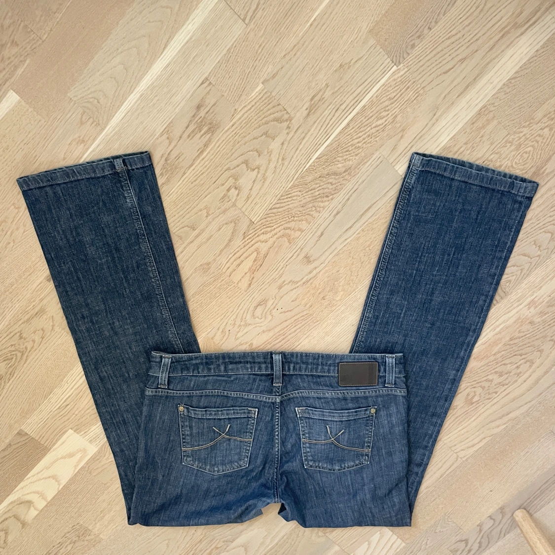Lågmidjade bootcut jeans - 93