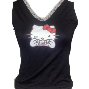 Hello Kitty tanktop - Handgjord av mig- går att tvätta :) 