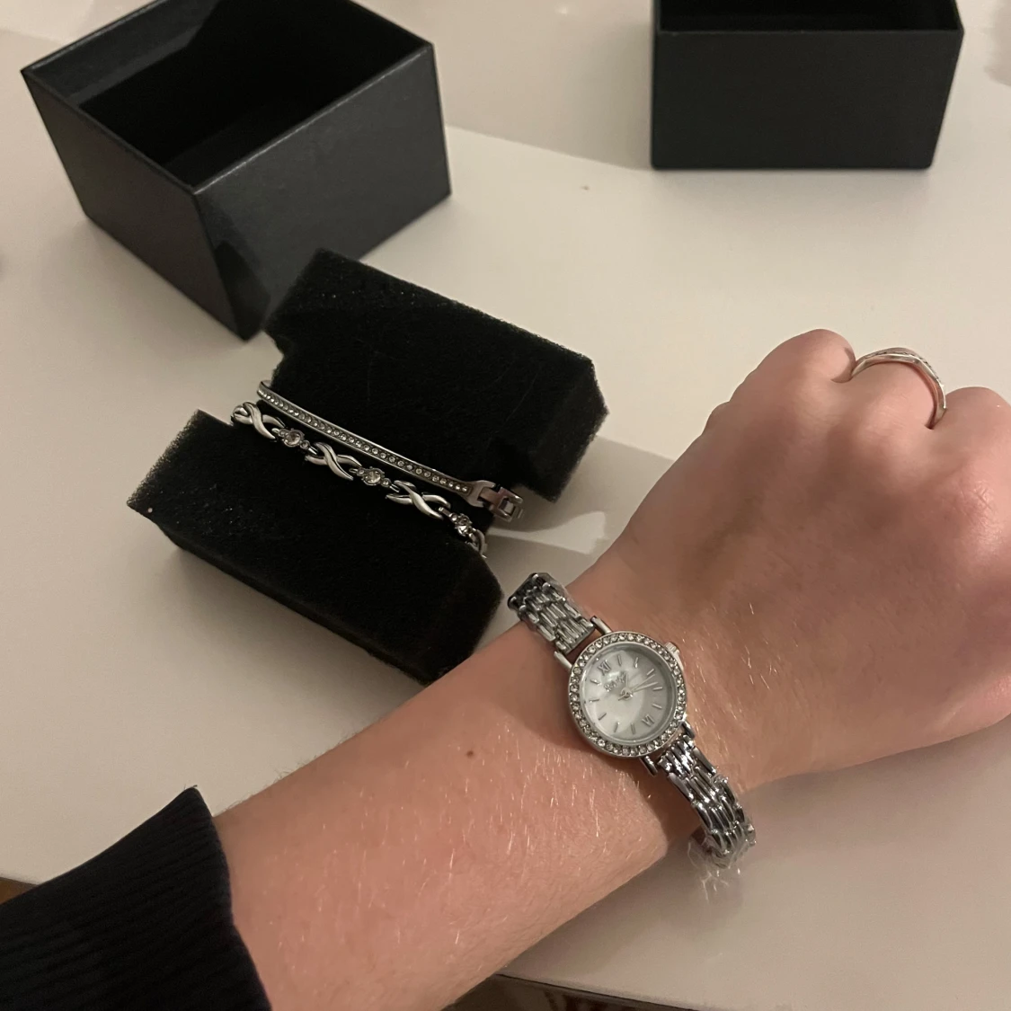 Silver Armband och Silverklocka - 90