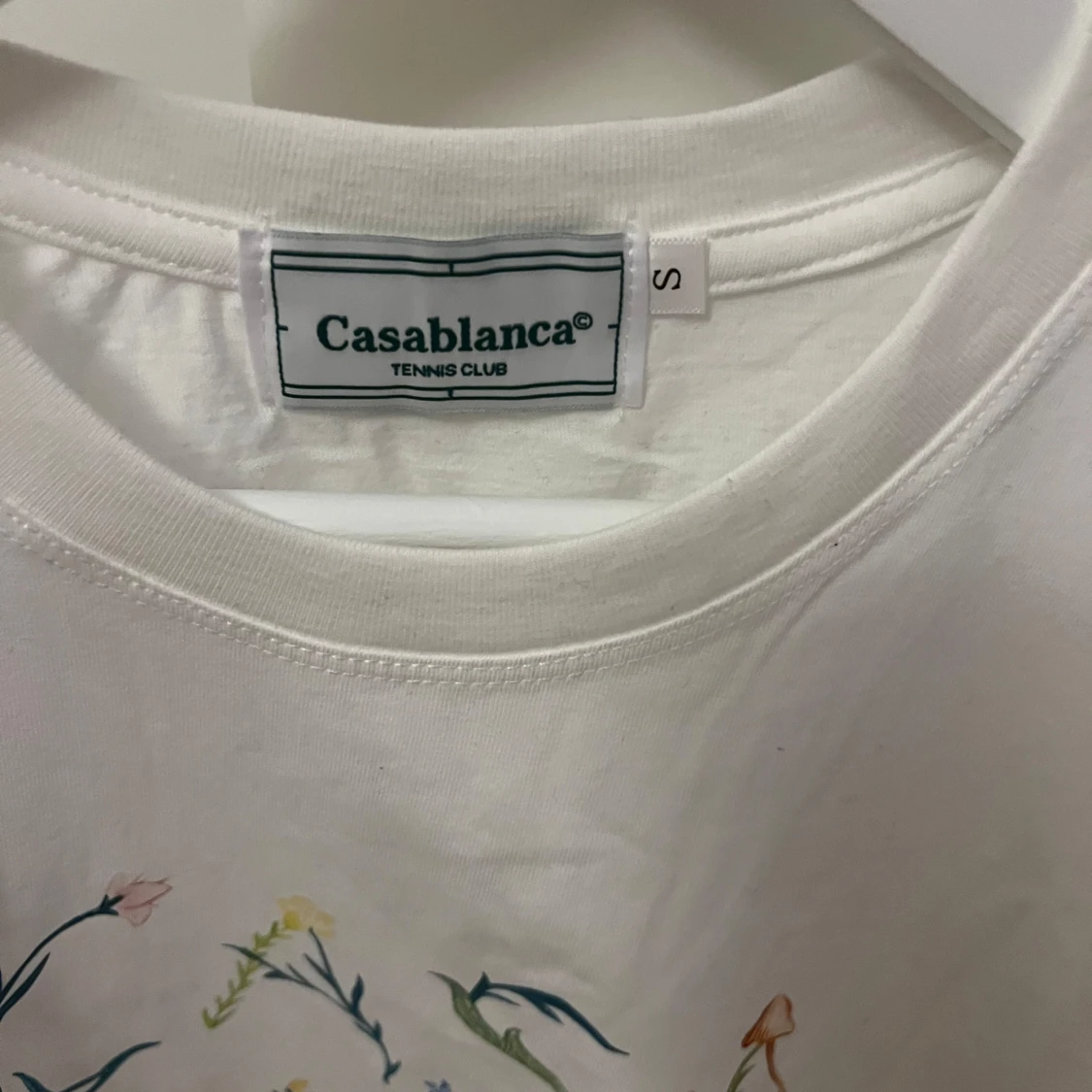 Vit t-shirt från Casablanca - 90