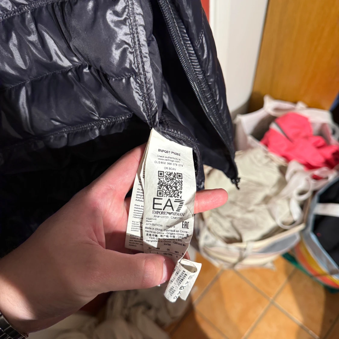 Svart väst från EA7 - 90