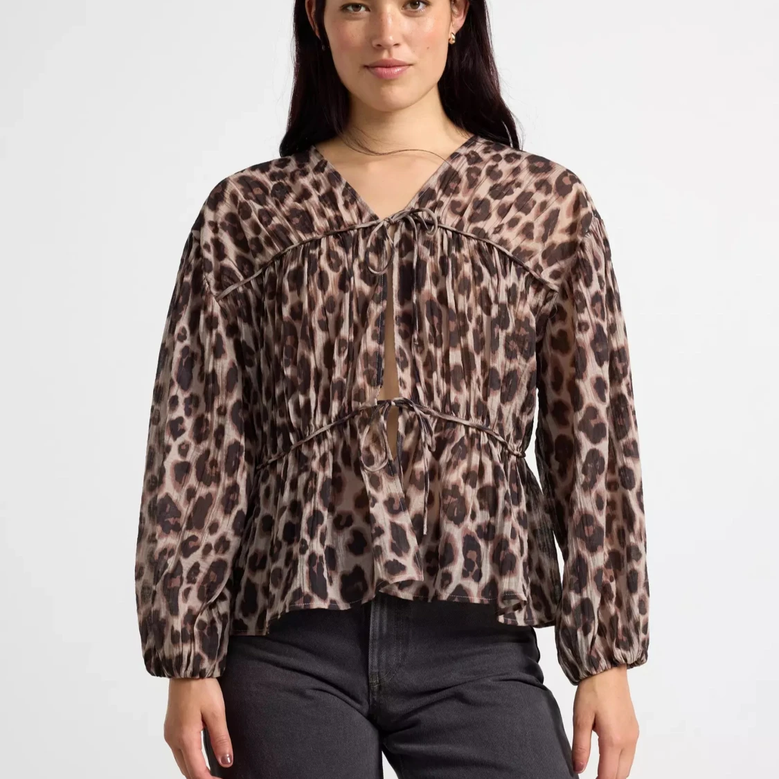 Leopard blus