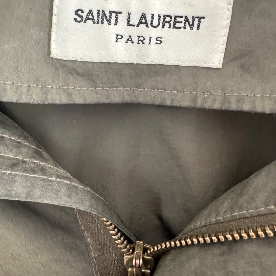 Olivgrön jacka från Saint Laurent - 3