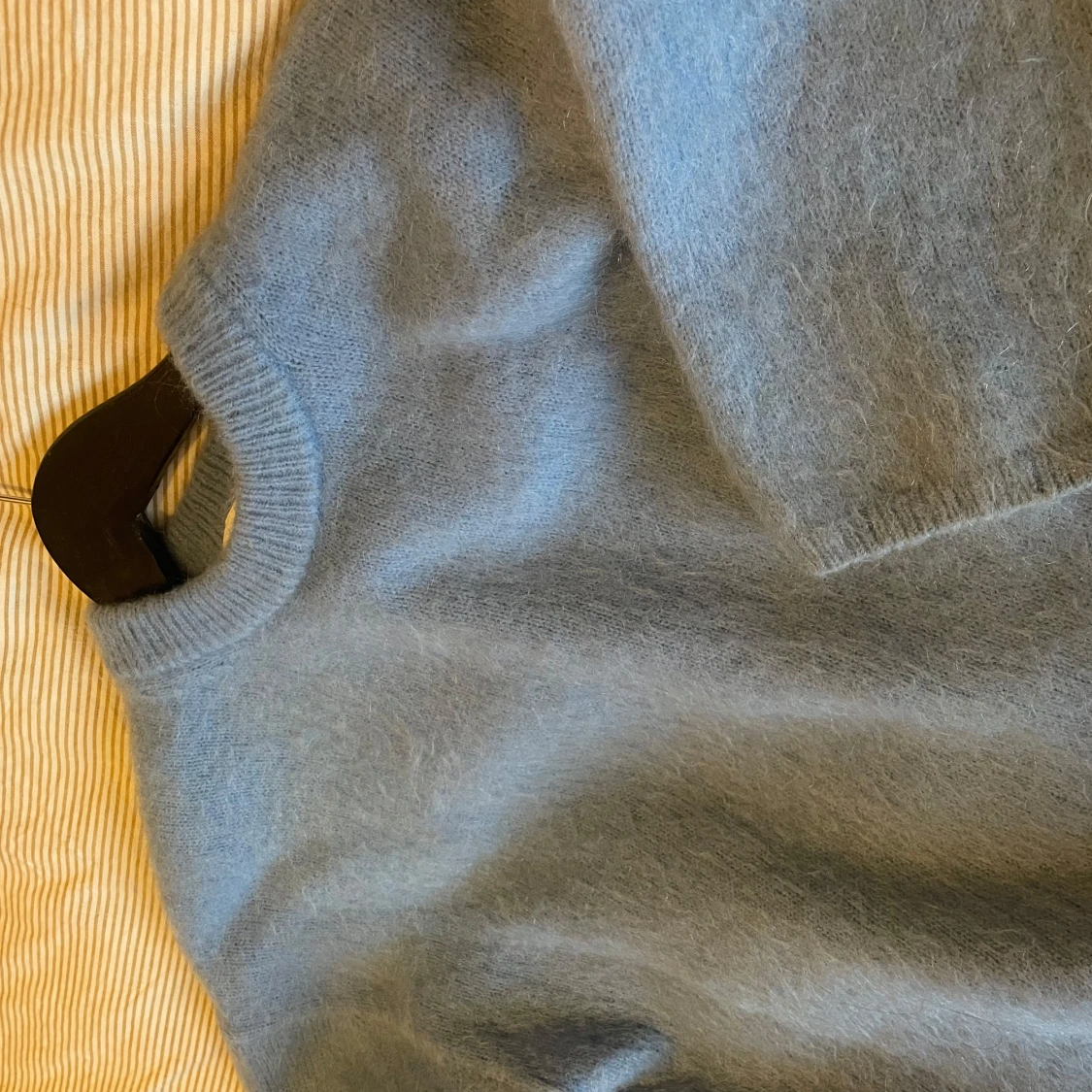 Ljusblå mohair tröja från H&M Edition - 3