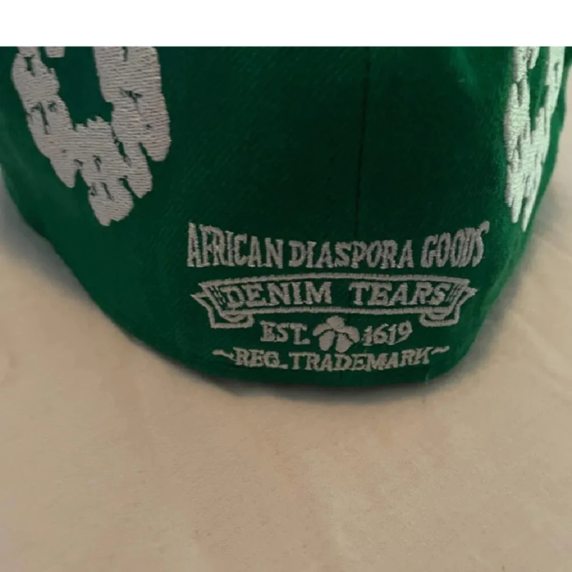 Grön keps från Denim tears - 2
