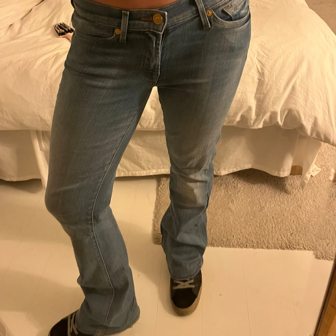 Lågmidjade jeans - 2