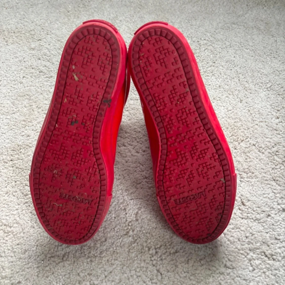 Vintage Röda boots från Lacoste Stl 40 - 3