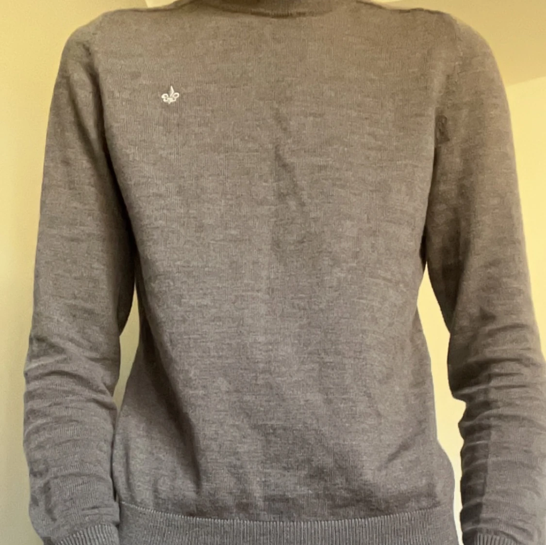 Grå merinoulltröja från Morris - 91