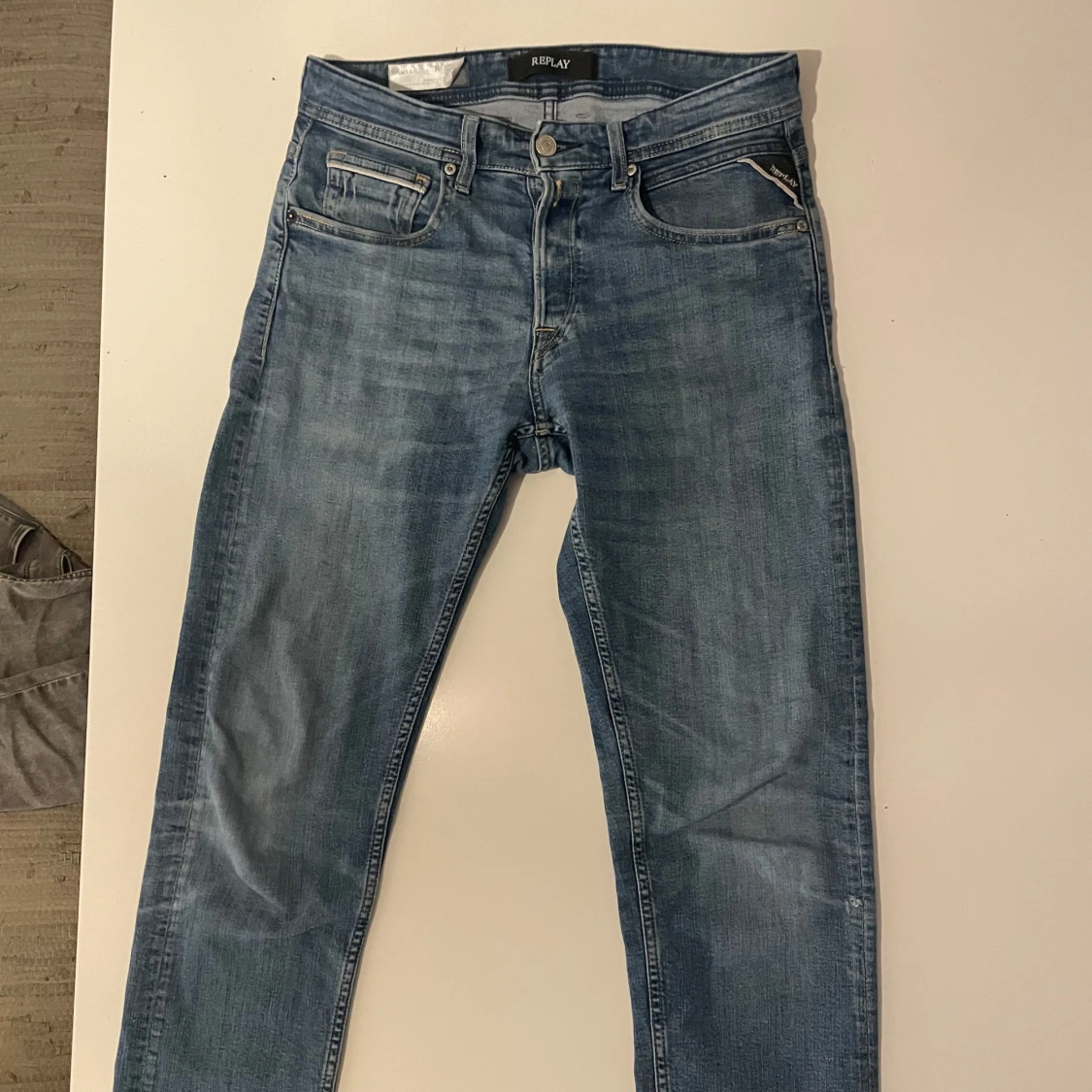 Blå jeans från Replay - 90