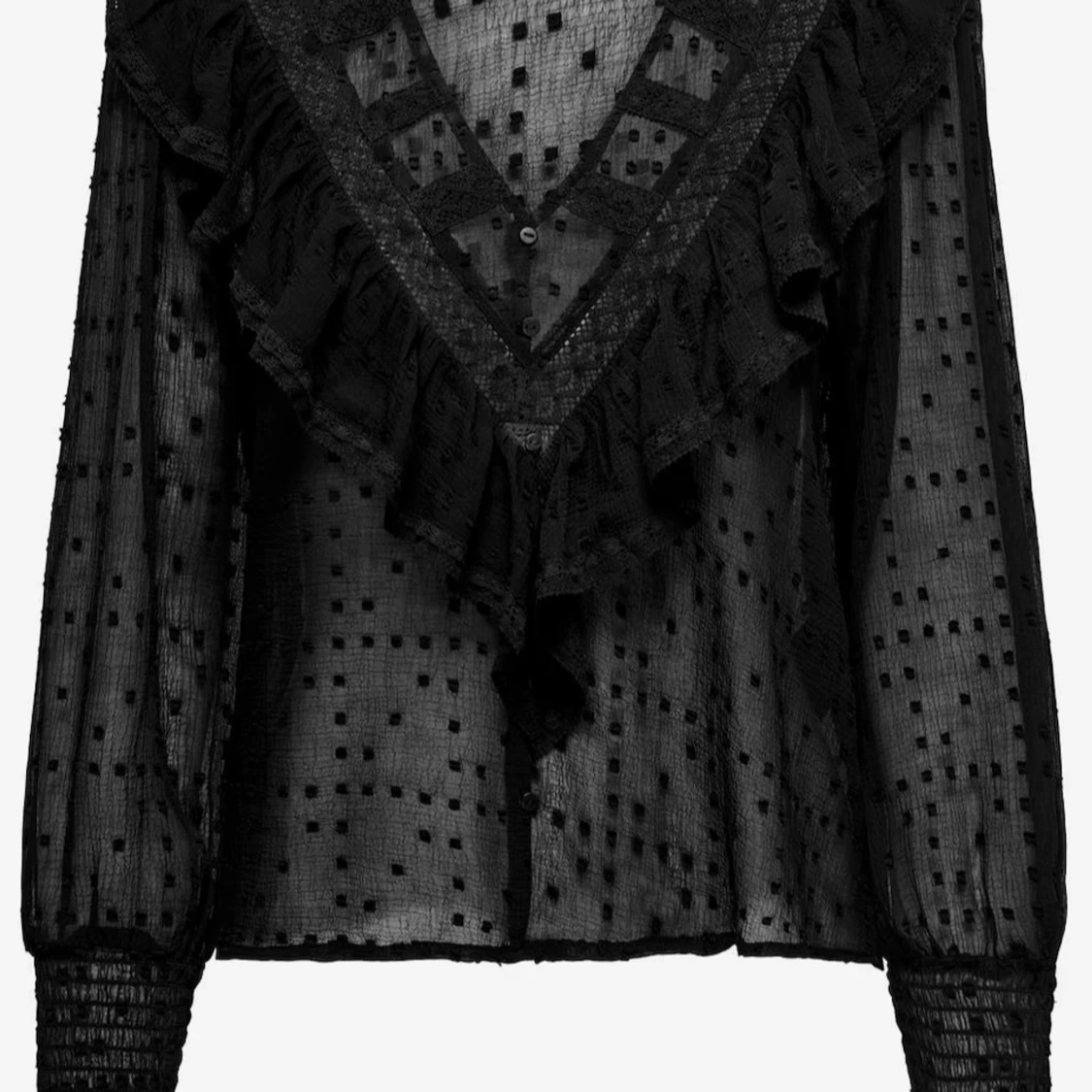 Svart Blus Only Eleanor