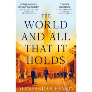 The World and All That It Holds (pocket, eng) - 'This life-stuffed novel is Aleksandar Hemon's masterpiece' - David Mitchell, author of Cloud AtlasThe epic, cross-continental tale of a love so strong it conquers the Great War, revolution, and even death itself.As the Archduke Franz Ferdinand arrives in Sarajevo one June day in 1914, Rafael Pinto is busy crushing herbs and grinding tablets behind the counter at the pharmacy he inherited from his father. It's not quite the life he had expected during his poetry-filled student days in libertine Vienna, but it's nothing a dash of laudanum, a summer stroll and idle fantasies can't put in perspective.And then the world explodes. In the trenches in Galicia, fantasies fall flat. Heroism gets a man killed quickly. War devours all that they have known, and the only thing Pinto has to live for are the attentions of Osman, a fellow soldier, a man of action to complement Pinto's introspective, poetic soul; a charismatic storyteller and Pinto's protector and lover.Together, Pinto and Osman will escape the trenches and find themselves entangled with spies and Bolsheviks. As they travel over mountains and across deserts, from one world to another, all the way to Shanghai, it is Pinto's love for Osman that will truly survive.    Format Pocket   Omfång 352 sidor   Språk Engelska   Förlag Pan Books Ltd   Utgivningsdatum 2024-02-08   ISBN 9780330515795  