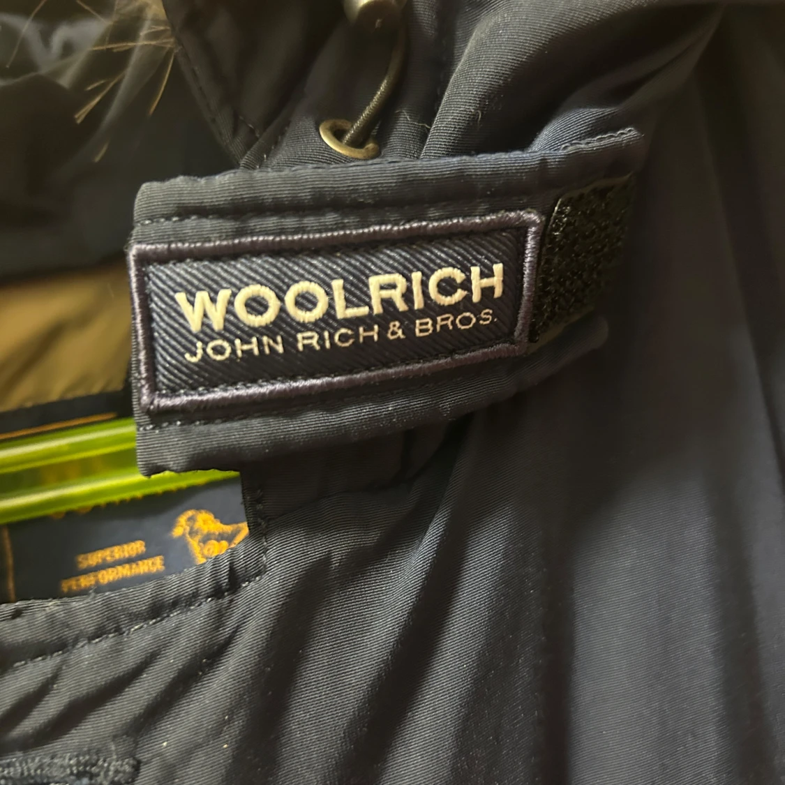 Mörkblå parkajacka från Woolrich - 90