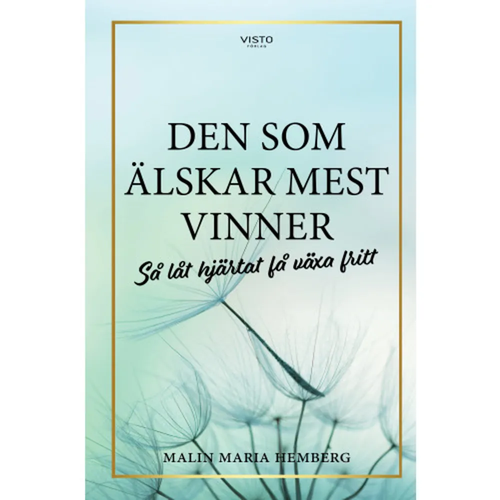 Välkommen att följa hennes liv på Kinnekulle, där hon nyfiket lyssnar på de olika röster som passerar hennes inre. Väljer att lyssna på den som berikar det liv hon längtar efter. Ett liv med glädje, trygghet, tillit och villkorslös kärlek. Finns kärlek och omtanke i begränsad tillgång? Hon vägrar att tro det. Vem kan villkora och begränsa något som tillhör alla? Var kommer den idén ifrån? Hat och oro verkar alla ha fri tillgång till. Vad fyller det egentligen för funktion, vem vinner på det? Den här boken är skriven till alla kvinnor som längtar efter att ge och ta emot den villkorslösa kärlek som finns inom varje människa. Den som läker sorg och smärta, den som förenar och tar hand om allt levande. Den här boken är på samma sätt skriven till alla män som också längtar efter ovanstående, som nu krokar arm med kvinnorna och visar att i grund och botten finns det bara ett VI. Det är dags att vi slutar begränsa oss med hjärnspöken. Låt varje hjärta få växa fritt. Den som älskar mest vinner alltid. Om författaren: Malin Maria Hemberg är född 1973 och uppvuxen i den Skaraborgska myllan. Malin är utbildad lärare och rektor med lång erfarenhet, hon har också gått coachutbildningar i stress och beroende. Hennes drivkraft är barnen och deras framtid. Hennes livsfilosofi är att vi alltid måste börja med oss själva, det finns inget annat sätt.     Format Inbunden   Omfång 95 sidor   Språk Svenska   Förlag Visto Förlag   Utgivningsdatum 2023-01-20   Medverkande Sandra Stridh   Medverkande Malin Maria Hemberg   ISBN 9789180730426  . Böcker.