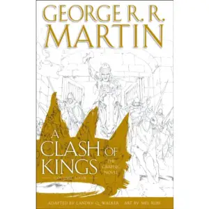 The fourth and final volume of the full-color graphic novel adaptation of the second book in George R. R. Martin's landmark Song of Ice and Fire series, the inspiration for HBO's Game of ThronesIn the final volume of this gorgeous, full-color adaptation, simmering tensions finally reach their explosive conclusion. Dany leaves Qarth with her dragons while Theon finds himself the uneasy lord of Winterfell, though his treatment of Bran and Rickon causes their grief-stricken mother to take precipitous action which could change the course of the war. Beyond the Wall, Qhorin Halfhand's band of scouts-Jon Snow included-prepares to face Mance Rayder's army, while in King's Landing one of the most iconic battles ever is about to unfold, pitting Tyrion's wit against Stannis's determination. For when kings clash, all the land pays the price.    Format Inbunden   Omfång 192 sidor   Språk Engelska   Förlag Random House USA   Utgivningsdatum 2022-10-04   ISBN 9781984820785  