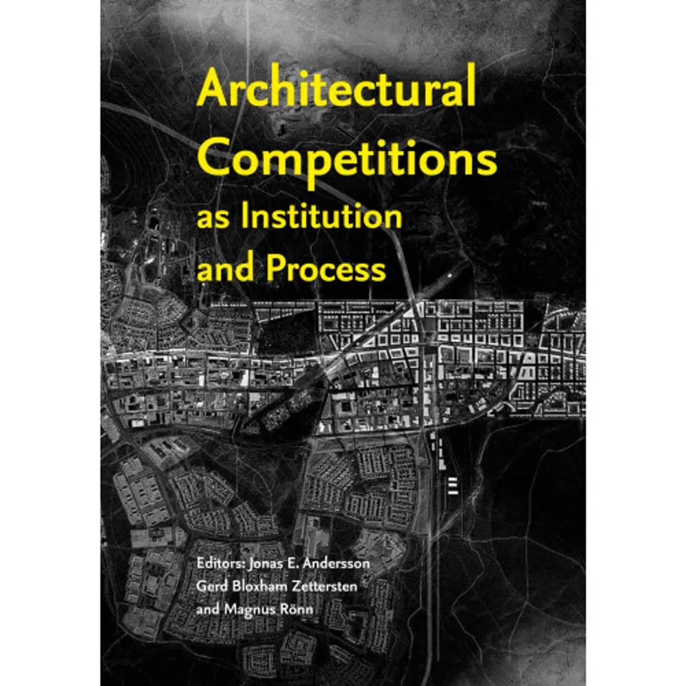 The present book revolves around four key concepts: architectural competition, institution, process and adjustments of contemporary competition structures. They characterise the contemporaneous status of architectural competitions in the second decade of the new millennium. A closer look brings out five typical aspects that describe an on-going process of adjustments that is taking place in contemporary European architectural contemporary competitions in architecture and urban design. The conclusion is that these adjustments in the competition as institution and process reflect new conditions in the structure of architectural competitions that applies design to both clients and architects as a profession. The modern architectural competition is an institution within architecture and urban design going back one hundred and fifty years in Europe that has been recreated in new practice with the help of rules, traditions and organisations. Both organisers and competing architects and their professional organisations contribute to the preservation of the competition as institution and process. The anthology includes selected papers from: Jonas E. Andersson, Gerd Bloxham Zettersten, Carmela Cucuzzella, Silvia Forlati, Michel Geertse, Pedro Guilherme, Antigoni Katsakou, Kristian Kreiner, Beatrice Manzoni, Magnus Rönn, Hedley Smyth, Justas Pipinis, Leentje Volker and Leif Östman.    Format Kartonnage   Omfång 364 sidor   Språk Engelska   Förlag Rio Kulturlandskapet   Utgivningsdatum 2016-12-01   Medverkande Jonas E. Andersson   Medverkande Gerd Bloxham Zettersten   Medverkande Magnus Rönn   ISBN 9789198151282  . Böcker.