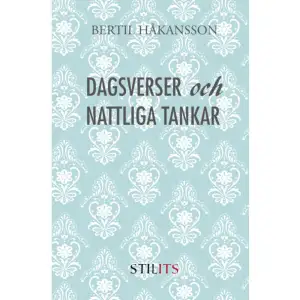 Dagsverser och nattliga tankar - Utan teknik och vetenskap hade den här boken aldrig kommit till. Dessa områden har nämligen inspirerat författaren till funderingar i form av dagsverser och dikter om olika företeelser, till exempel: Varar internettiden för evigt? Kan man köpa minne i en cyberhörsaffär? Är tekniken vår nya gud? Saknar människan förmåga till såväl fotosyntes som syntes? Vilken färg har kärleken i datorn? Kommer själen från kosmos? Inom bokens pärmar ryms en palett av underfundiga dagverser, tänkvärd poesi och nattliga funderingar om vad tekniken gör med oss men också hur vi själva förhåller oss till varandra och till naturen. I centrum står människan, som själv måste hitta svaren på sina frågor om livet, döden och kärleken. Eller blir det kanske så att när vi når fram till svaret, har vi glömt frågan? Bertil Håkansson har arbetat som journalist och författare med inriktning på IT. Han har bland annat publicerat böcker och skrifter om mikrodatorn, industriell vägning, den grafiska branschens digitala utveckling, med mera. I Dagsverser och nattliga tankar presenterar han livserfarenheter i en helt annan, personlig form.    Format Häftad   Omfång 82 sidor   Språk Svenska   Förlag STILITS   Utgivningsdatum 2017-12-13   ISBN 9789188657039  