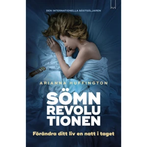 Sömnrevolutionen : förändra ditt liv en natt i taget (pocket) - Vi är mitt i en global sömnbristskris och detta har djupgående konsekvenser för vår hälsa. Vad som behövs är inget annat än en sömnrevolution. Endast genom att förnya vår relation till sömnen kan vi ta tillbaka kontrollen över våra liv.I Sömnrevolutionen visar Huffington hur uppfattningen om att sömn är ett sätt att slösa med tid äventyrar vår hälsa och undergräver vårt arbetsliv, vårt privatliv och vårt sexliv. Hon utforskar den senaste forskningen kring hur vårt teknikberoende stör vår sömn, vad som händer med oss medan vi sover och drömmer och synar även den farliga industrin kring sömnmedel.Huffington erbjuder också en rad rekommendationer och tips från ledande forskare på hur vi kan bli bättre på uppbyggande sömn och utnyttja dess otroliga kraft.Arianna Huffington är en grekisk-amerikansk författare och en av grundarna till nättidningen The Huffington Post. Nu driver hon företaget Thrive Global med fokus på hälsa och välbefinnande. Huffington har av tidningen Forbes utsetts till en av de mest inflytelserika och mäktigaste kvinnorna i världen."Väldisponerad och faktamättad." BTJ"En riktig ögonöppnare." LCHF-ingenjören    Format Pocket   Omfång 319 sidor   Språk Svenska   Förlag Bookmark Förlag   Utgivningsdatum 2017-10-13   Medverkande Thomas Andersson   ISBN 9789188545213  