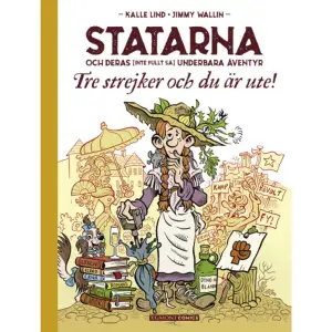 Får man skämta om allt? Kalle Lind och Jimmy Wallin levererar en ny följetong av Statarna, serien som utspelar sig i ett Sverige där statare levde som livegna på svenska ägor. Statarna är en blandning av humor, romantik och nutidshistoria, ett äventyr vid klasskampens frontlinje inspirerat av allt från Hasse & Tage till verkliga händelser.    Format Kartonnage   Omfång 79 sidor   Språk Svenska   Förlag Egmont Story House   Utgivningsdatum 2021-08-04   Medverkande Jimmy Wallin   ISBN 9789176216996  